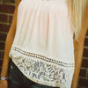 New Summer Cotton Chiffon Tanks Sexy Open Back Sleeveless Tanks Top Crochet Lace Shirt Bottoming Women's Fashion Crop Top 85Z