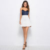 Summer High Waist Ball Pleated Skirts Harajuku Skirts Solid a-line Sailor Mini Skirt Plus Size Japanese School Uniform