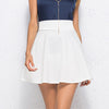 Summer High Waist Ball Pleated Skirts Harajuku Skirts Solid a-line Sailor Mini Skirt Plus Size Japanese School Uniform