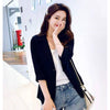 Summer Thin Small Suit Jacket 2023 Lady Slim Single Button Blazer Women Casual Sun Sunscreen Clothing S-5XL Y94