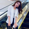 Summer Thin Small Suit Jacket 2023 Lady Slim Single Button Blazer Women Casual Sun Sunscreen Clothing S-5XL Y94