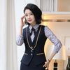 Summer work wear women suits skirt OL plus size 4XL vest uniform female clothes vest +Skirt 2 set formal office ladies suits