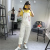 New Trendy Fish Embroidery Women Jumpsuits Casual Womens Overalls Sweet Female Korean Fashion Females Jumpsuit Student Style