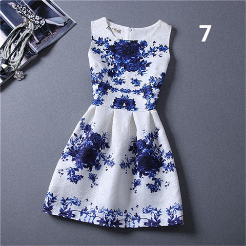 New Ukraine Vestido De Festa Women Casual Dress Printing Sexy Party Colorful Jupe Ladies Boho Bodycon Robe Zomer Jurk MZ341
