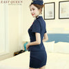 Uniform Flight Attendant Sauna Foot Bath Technician Overalls Sexy Hotel Ktv Princess Stewardess Uniforms Female AS126