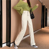 Vintage Jeans Woman Long Trousers Cowboy Female Loose Streetwear Mom Jeans High Waist Loose Straight Denim Pants