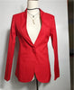 New  Women Blazer Spring Slim Top Elegant Double Breasted Short Design Clothes Blazer Suit Female Suit & Women Work Wear