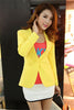 New  Women Blazer Spring Slim Top Elegant Double Breasted Short Design Clothes Blazer Suit Female Suit & Women Work Wear