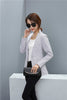 New  Women Blazer Spring Slim Top Elegant Double Breasted Short Design Clothes Blazer Suit Female Suit & Women Work Wear