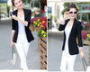 New  Women Blazer Spring Slim Top Elegant Double Breasted Short Design Clothes Blazer Suit Female Suit & Women Work Wear