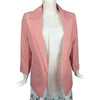 New Women Casual Slim Suit Blazer Jacket Coat 3/4 Sleeve Outwear Business Blazer