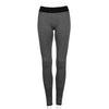 New Women Cropped Pants Elastic Wicking Force Exercise Female Elastic Fitness Trousers Slim Leggings Black High Waist Leggins