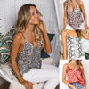 New Women Ladies leopard Chiffon Camis printed new blouse vest tank sleeveless fashion style top Tank Top