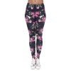 New Women Leggings 3D Print PARADISE FLOWERS Causal Jeggings Sexy Leggins Tayt Fitness Legging Calzas Mujer Soft Legins Girls