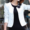 New Women Spring Autumn Fashion Blazer Feminino Long Sleeved Bleiser Mujer Casual Lovely Women Suits Flower Outwear
