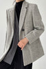 Women Winter Coat Twill Thick Tweed Coat 2022 Winter Fake Two Pieces Elegant Ladies Coats