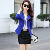 New Women's Blazers 2022 Spring And Autumn SuitS Women Coat Female Blazer Fashion Slim Short Outerwear Black Red OAIRED