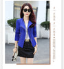 Back Ruffled Blazer Women Elegant Zipper Long Sleeve Blazer Spring Femme Suit Jaquetas Solid Casual Coat f31