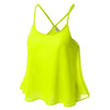 New arrival Women tank top Sexy Sleeveless Halterneck summer Crop Tops hot girl Vest chiffon top Colete Feminino