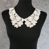 arrive White U shape Lace Collar Embroidered Applique Neckline Lace Collar Embellishments Trims Wedding Dress Accessories