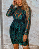 bead embroidered dress