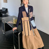 female suits design feeling restoring ancient ways small coat of long splicing suit jacket