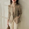 style double-sided wool waist waist blazer suit women  clothing for women  blue blazer  jacket   ladies tops