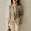style double-sided wool waist waist blazer suit women  clothing for women  blue blazer  jacket   ladies tops