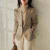 style double-sided wool waist waist blazer suit women  clothing for women  blue blazer  jacket   ladies tops