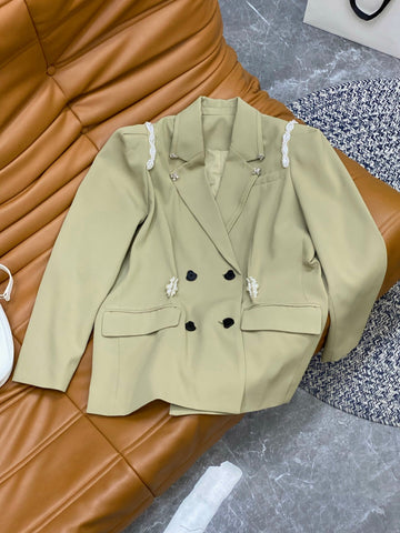 style handmade beading autumn style suit jacket 0726