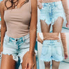 style summer sexy temperament Wash Straight Jeans Shorts  short jeans pants for women