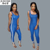 New summer Rompers Women Jumpsuit Bodysuits Solid Sleeveless Backless Casual One Piece Sexy Bodycon playsuits tracksuit overalls