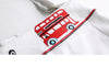 summer skirts twinsets women red cartoon embroidery loose tees top And overall black cute preppy Ladies skirts suit NS973