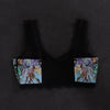 urban leisure base coat bud silk condole belt vest   starfish printing bust skirts pants suit