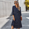 women's clothing spring and summer 2022 our classic polka dot printed dress
