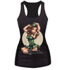 New women summer 3d vests The Little Mermaid vest Ariel Sailor Moon Cartoon print camisole Sexy fashion punk tank tops