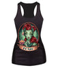 New women summer 3d vests The Little Mermaid vest Ariel Sailor Moon Cartoon print camisole Sexy fashion punk tank tops