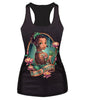 New women summer 3d vests The Little Mermaid vest Ariel Sailor Moon Cartoon print camisole Sexy fashion punk tank tops