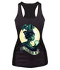 New women summer 3d vests The Little Mermaid vest Ariel Sailor Moon Cartoon print camisole Sexy fashion punk tank tops