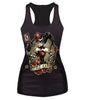 New women summer 3d vests The Little Mermaid vest Ariel Sailor Moon Cartoon print camisole Sexy fashion punk tank tops