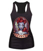 New women summer 3d vests The Little Mermaid vest Ariel Sailor Moon Cartoon print camisole Sexy fashion punk tank tops