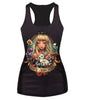 New women summer 3d vests The Little Mermaid vest Ariel Sailor Moon Cartoon print camisole Sexy fashion punk tank tops