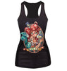 New women summer 3d vests The Little Mermaid vest Ariel Sailor Moon Cartoon print camisole Sexy fashion punk tank tops