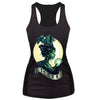 New women summer 3d vests The Little Mermaid vest Ariel Sailor Moon Cartoon print camisole Sexy fashion punk tank tops