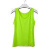 Newest Summer Women Big Yards Wild Bottoming Shirt Sleeveless U-Shape Vest Loose Plus Size Solid Casual Womens Tank Tops Q4527
