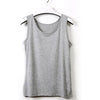 Newest Summer Women Big Yards Wild Bottoming Shirt Sleeveless U-Shape Vest Loose Plus Size Solid Casual Womens Tank Tops Q4527