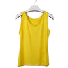 Newest Summer Women Big Yards Wild Bottoming Shirt Sleeveless U-Shape Vest Loose Plus Size Solid Casual Womens Tank Tops Q4527