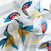 Newly Design Heavy bird embroidery necklace vest blouse Shirt neck Women Detachable Vertical Small Lapel