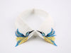 Newly Design Heavy bird embroidery necklace vest blouse Shirt neck Women Detachable Vertical Small Lapel
