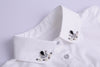 Newly Design pearl fake collar retro bust collar blouse Shirt false Collar neck Women Detachable Vertical Small Lapel